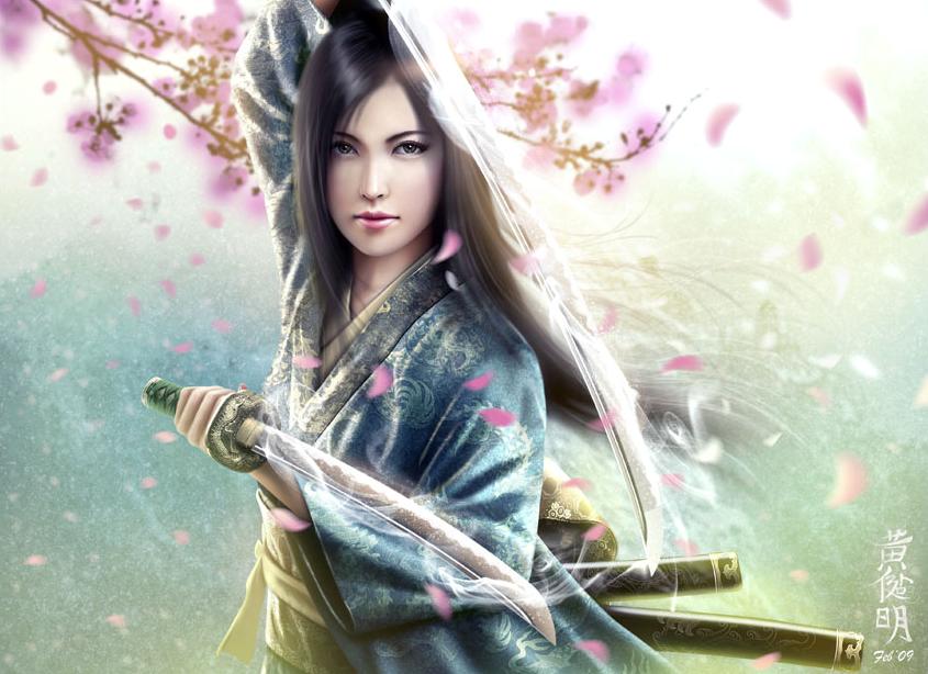 Девушка - самурай